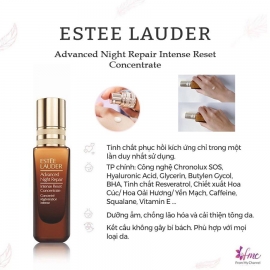 Tinh Chất Estee Lauder Advanced Night Repair Intense Reset Concentrate [hàng cty có tem phụ tieensg Việt] 5ml/20ml